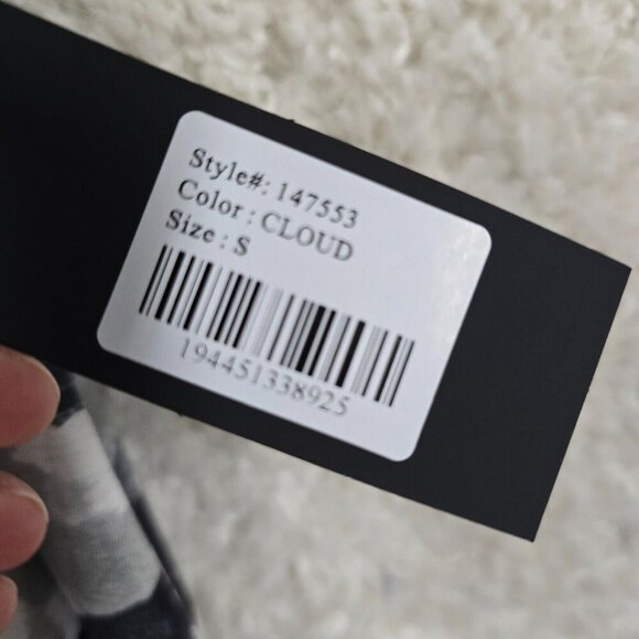 Liv by Habitat‎ Tank Dress Small Cowl Neck Artsy Stretch Asymmetrical Hem Gray - Picture 6 of 13